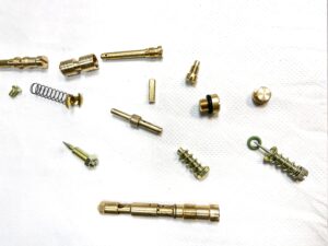 These are examples of parts that can be produced efficiently on a Swiss machine